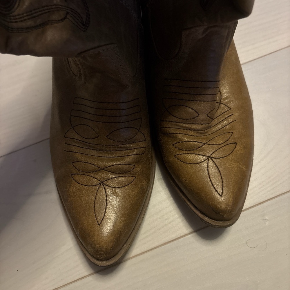 Coconuts by Matisse Brown Heeled Boots - Picture 5 of 5